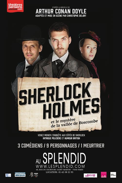 Affiche Sherlock Holmes